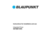 Blaupunkt 5B70M0730IN manual cover