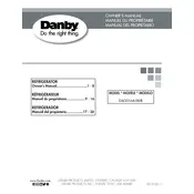 Danby DAG016A1BDB Refrigerator manual cover