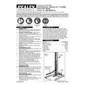 Sealey AVR1500FP.V2 Lift manual cover