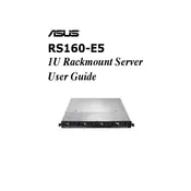 ASUS RS160-E5 Server manual cover