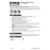 Sealey VS0215 Bleeder manual cover