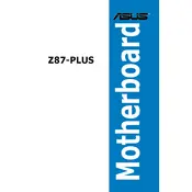 ASUS Z87-PLUS Motherboard manual cover