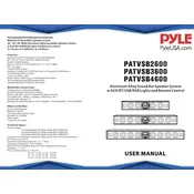 Pyle PATVSB2600 Speaker System manual cover