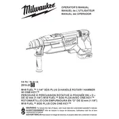 Milwaukee M18 Fuel 2916-20 Hammer manual cover