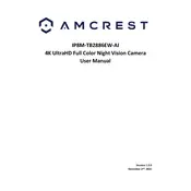 Amcrest IP8M-TB2886EW-AI Security Camera manual cover