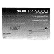 Yamaha TX-900U Tuner manual cover