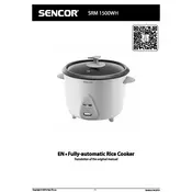 Sencor SRM 1500WH Rice Cooker manual cover