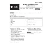 Toro Z Master Z200 105-1680 Air Deflector Kit manual cover