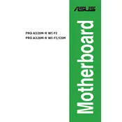 ASUS PRO A320M-R WI-FI Motherboard manual cover