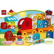 LEGO Duplo 10818 Construction Set manual cover