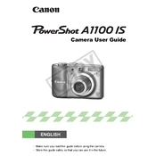 Canon PowerShot A1100 IS manual cover