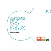 Citroën C4 X 2022 Crossover manual cover