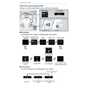 Acura RLX Multi-Information Display 2018 Sedan manual cover