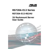 ASUS RS720A-E12-RS24U Server manual cover