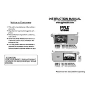 Pyle PLVSR7B Monitor manual cover