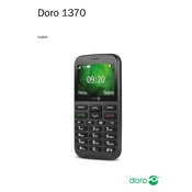 Doro 1370 Phone manual cover