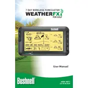 Bushnell 960071C Forecaster manual cover