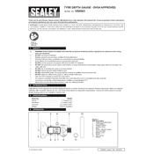 Sealey VS0563 Gauge manual cover