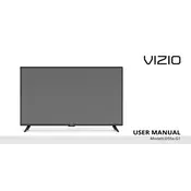 Vizio D55x-G1 TV manual cover