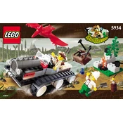 LEGO Adventurers 5934 Construction Set manual cover