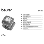 Beurer BC 32 Blood Pressure Monitor manual cover