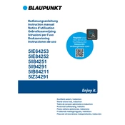 Blaupunkt 5IE64253 manual cover