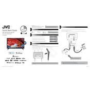 JVC LT-24C605 manual cover