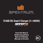 Spektrum SPMXC1050 Charger manual cover