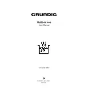 Grundig GIEI623410M Hob manual cover