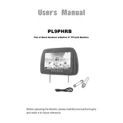 Pyle PL9PHRB Monitor manual cover