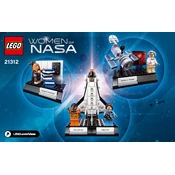 LEGO Women of NASA 21312 Construction Set manual cover