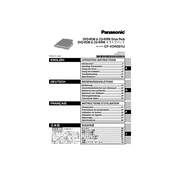 Panasonic CF-VDR301U manual cover