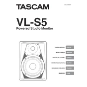 Tascam VL-S5 manual cover