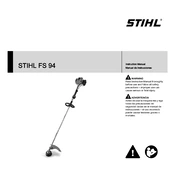 Stihl FS 94 manual cover