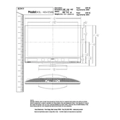 Sony KDL-40V2500 manual cover