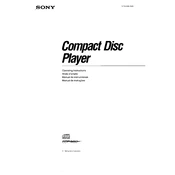 Sony CDP-M33 manual cover