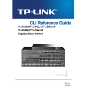 tp-link TL-SG2210P manual cover