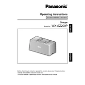 Panasonic WX-SZ200P manual cover