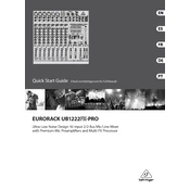 Behringer EURORACK UB1222FX-PRO