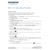 Olympus MXE 2.1R1 manual cover