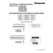 Panasonic CS-MKE7NKU, CS-MKE9NKU manual cover