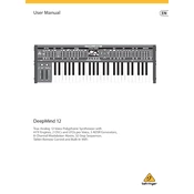 Behringer DeepMind 12 manual cover