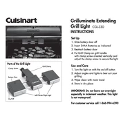 Cuisinart CGL-330 manual cover