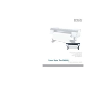 Epson Stylus Pro GS6000 manual cover