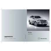 Mercedes-Benz M-Class 2013 manual cover