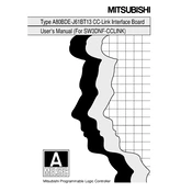 Mitsubishi Electric A80BDE J61BT13 manual cover