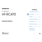 Onkyo HT RC470 manual cover