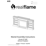 Realflame 7190 manual cover