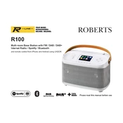 Roberts R100 DAB 2016 manual cover