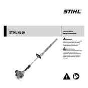 Stihl HL 90 manual cover